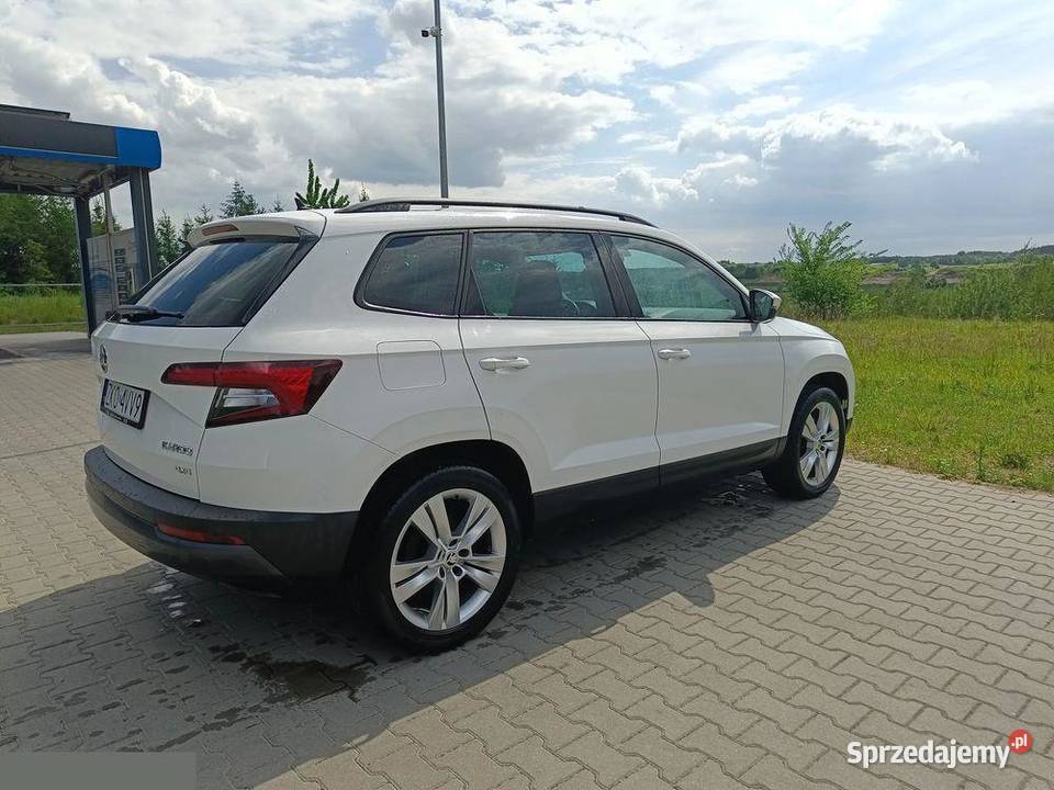 Skoda Karoq 20 TDI 4x4 DSG Sportline 150 2019r Motoryzacja Szczecinek