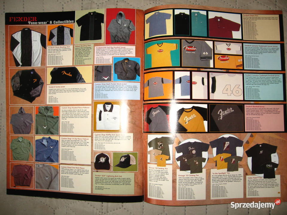 Fender Strings Parts Accessories Catalog katalog Kępice