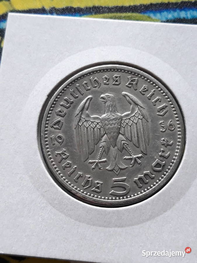 5 Marek Paul von Hindenburg 1936 rmen A 2 Konin