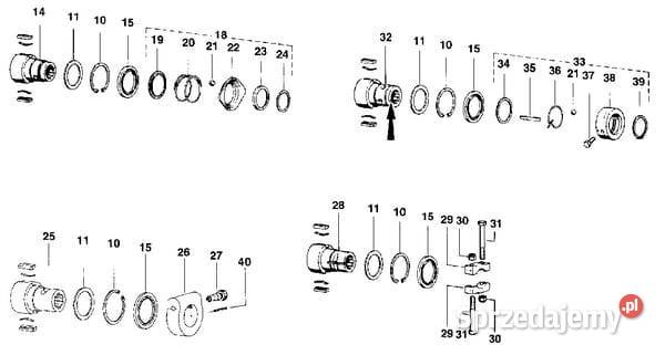 Tarcza zabierająca sprzęgła FK96 FK 964 P 586040