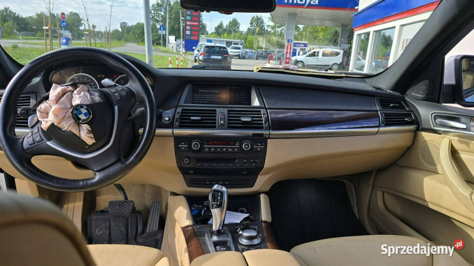 BMW X6 Pali Jeździ Bogate Wyposażenie Salon E71 czujnik parkowania mazowieckie Karczew