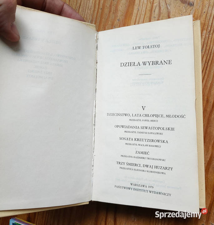Lew Tołstoj 5 tomów Wojna i pokój Anna Karenina Sosnowiec