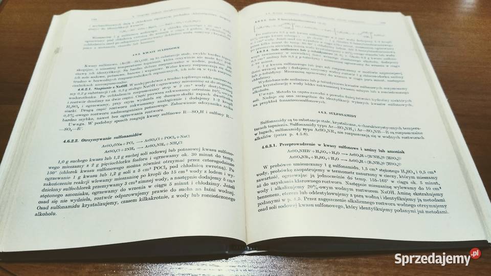 Organiczna analiza jakościowa Jerzy Woliński i Rok wydania 1973 Książki i Podręczniki Gdańsk