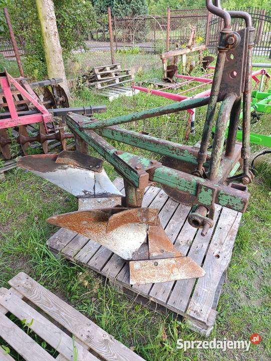 Pług dwuskibowy Unia Grudziądz nieuszkodzony Nieporęt sprzedam