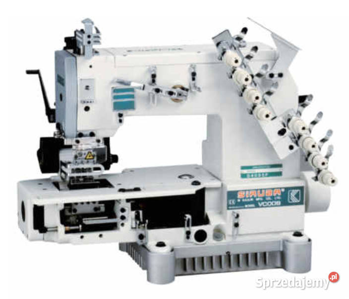 Gumiarka 4 igły Siruba VC00804085P PULLER servo Produkcja Słowik