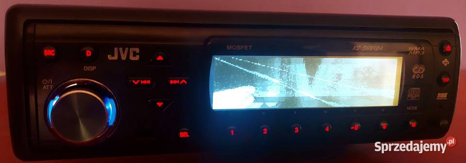 JVC KDSH9104 I DSP I Winda I Animacje I zdejmowany panel Kępno