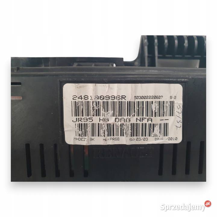 LICZNIK ZEGARY 248100996R Renault Scenic III 15 Chełm sprzedam