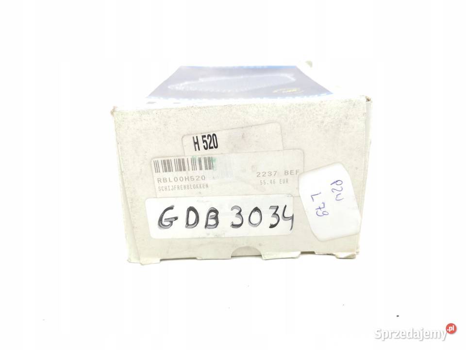 KLOCKI HAMULCOWE PRZÓD HITEC HONDA LEGEND I 8791 Klocki hamulcowe