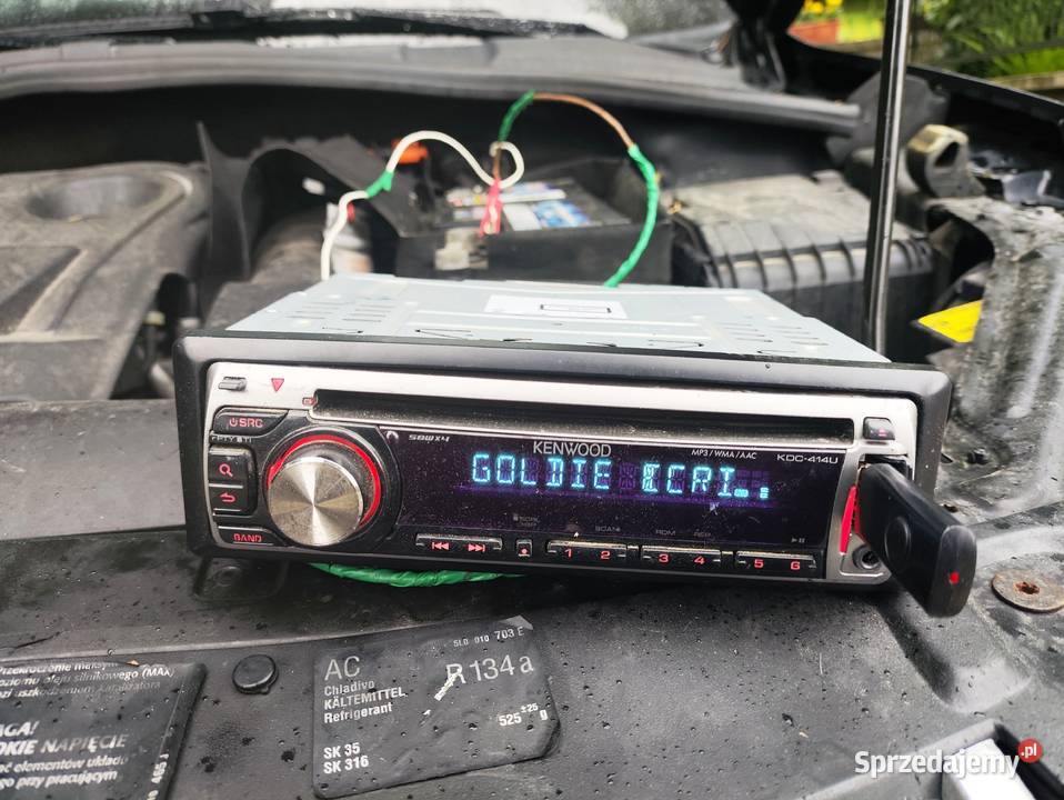 Radio samochodowe 1DIN Kenwood KDC414U Niegowonice