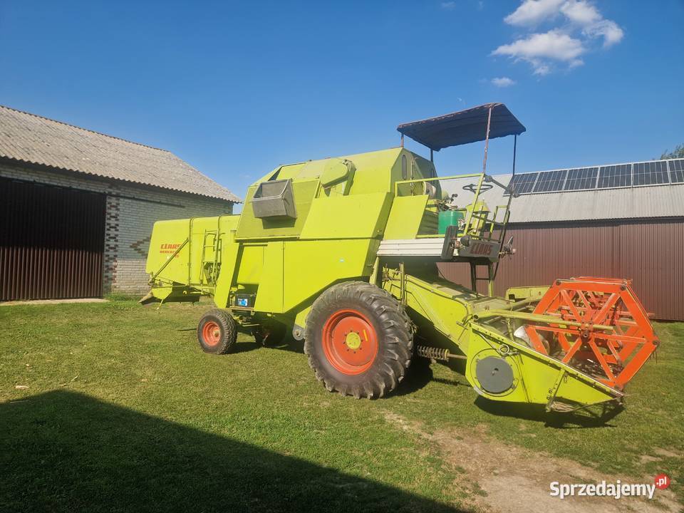 Claas Mercator 75 z sieczkarnią lubelskie Wola Studzieńska-Kolonia