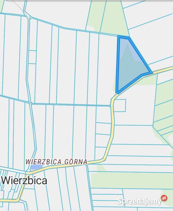Działka budowlana Wierzbica gmina Sobków