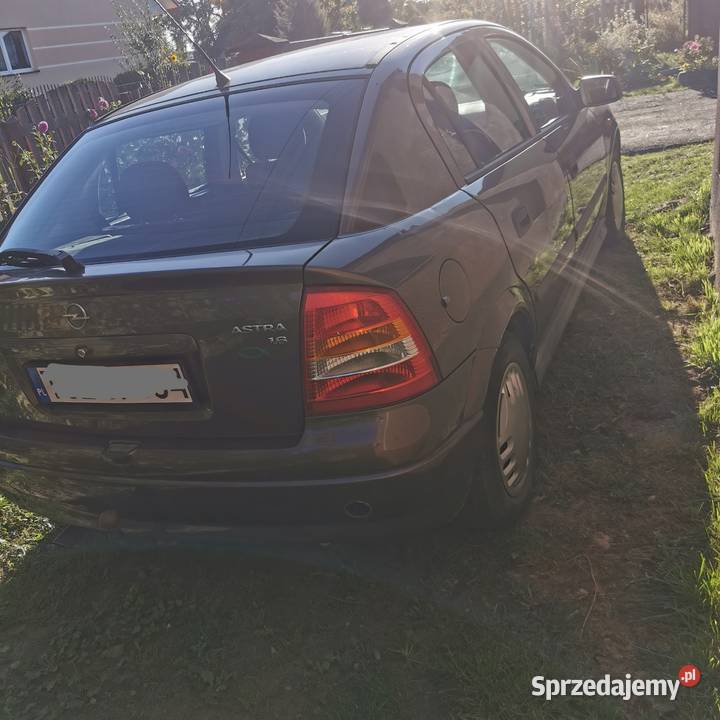 Ładny opel Astra 16 8v gaz mały przebieg manualna