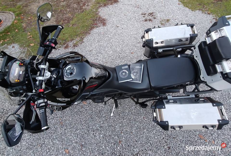 Triumph Tiger 800 XRX 850 TABLET 3x kufry ABS TC elektryczny starter Dębica