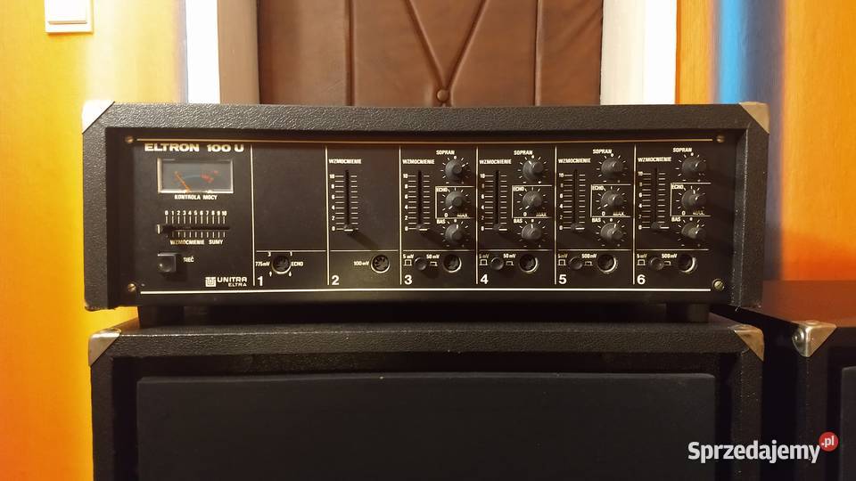 Eltron 100U Wzmacniacz i kolumny sprzedam
