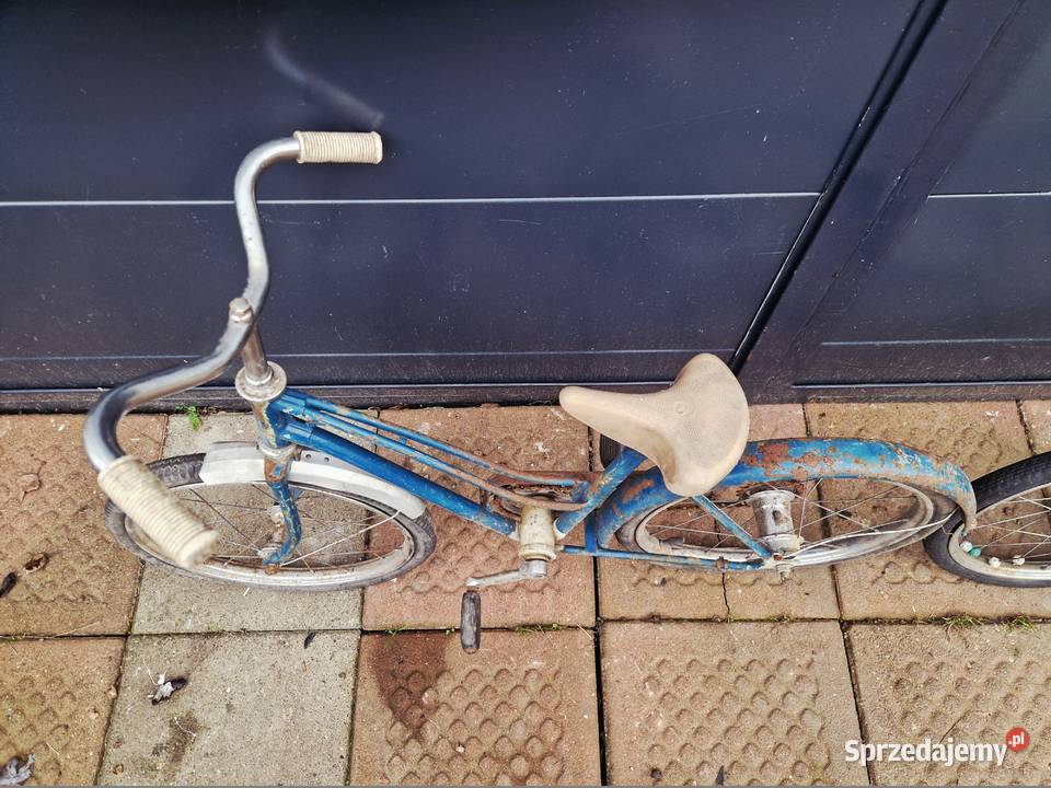 Stary rower dziecięcy dwie sztuki wielkopolskie Turek