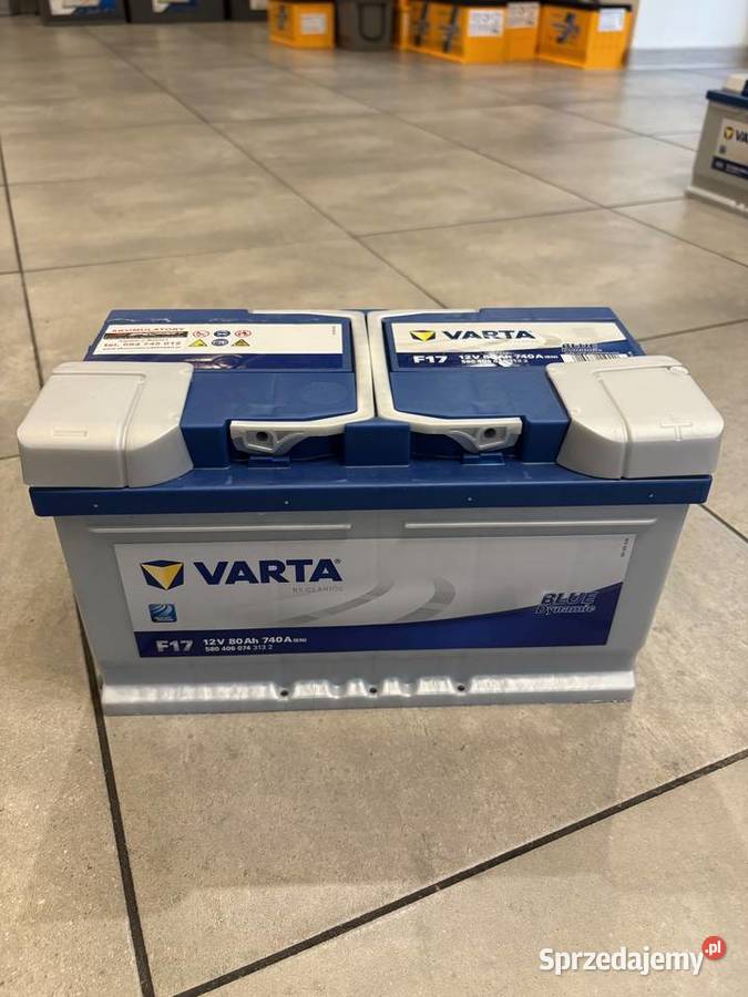 Akumulator VARTA Blue Dynamic F17 80Ah 740A EN Augustów