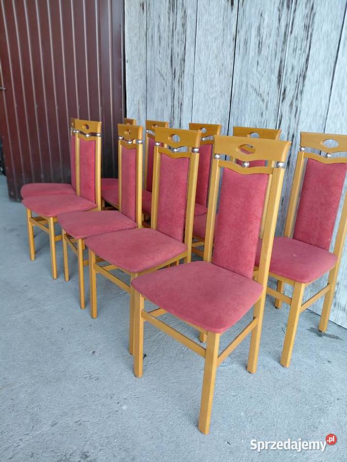 krzesła 10 sztuk 205 Meble Byczyna