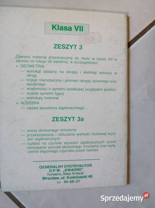 korepetycje z matematyki matura egzamin klasa 8 świętokrzyskie Kielce