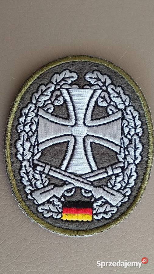 Naszywka Bundeswehr Heimatschutzdivision obrona Warszawa