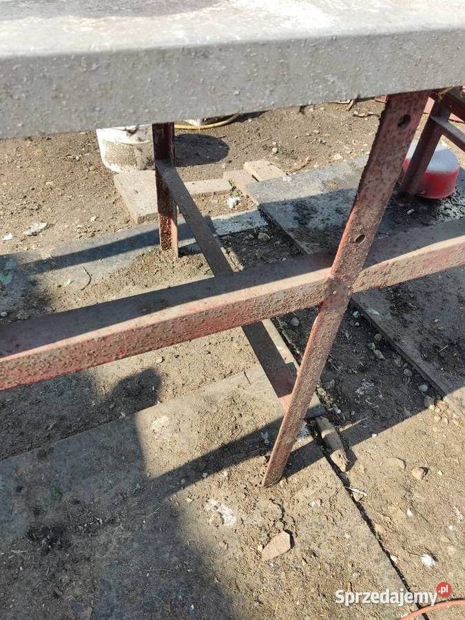 Stół duży aluminiowy Dom i Ogród Gliwice