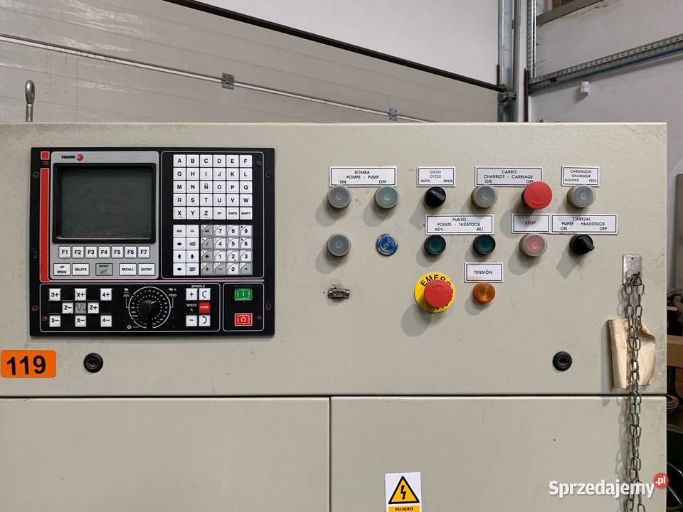 Tokarka wielowrzecionowa CALPE TH5 1200 CNC Juszczyn