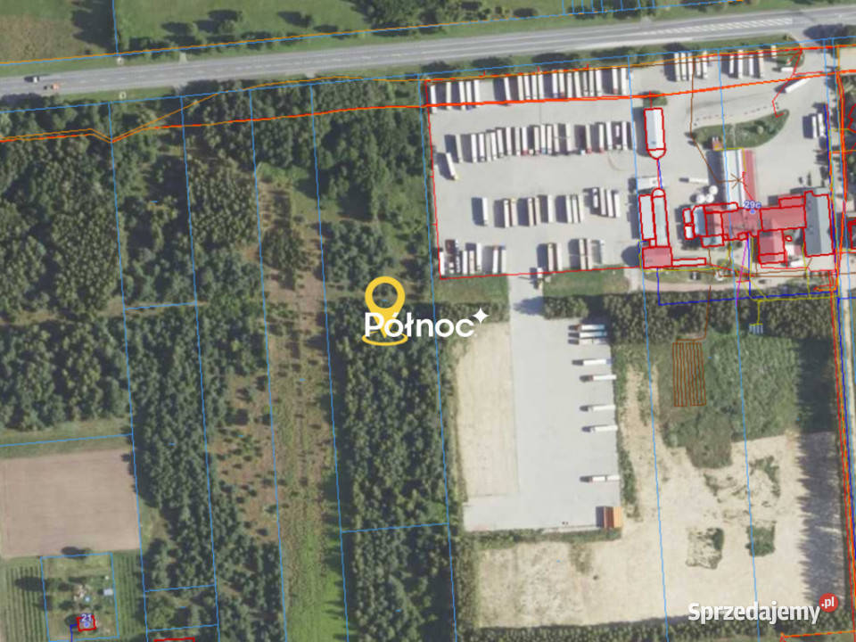 Działka przemysłowa Horbów Kolonia 17276 ha Horbów-Kolonia