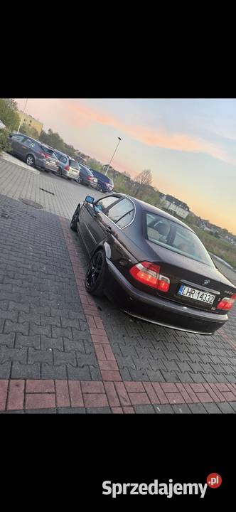 BMW E46 330d skóry alufelgi klima Lublin sprzedam