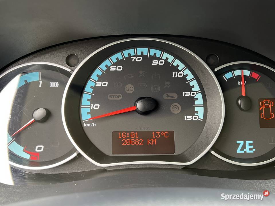 Renault Kangoo ZE 33 2021 przebieg 20682 60 Rok produkcji 2021 Gliwice