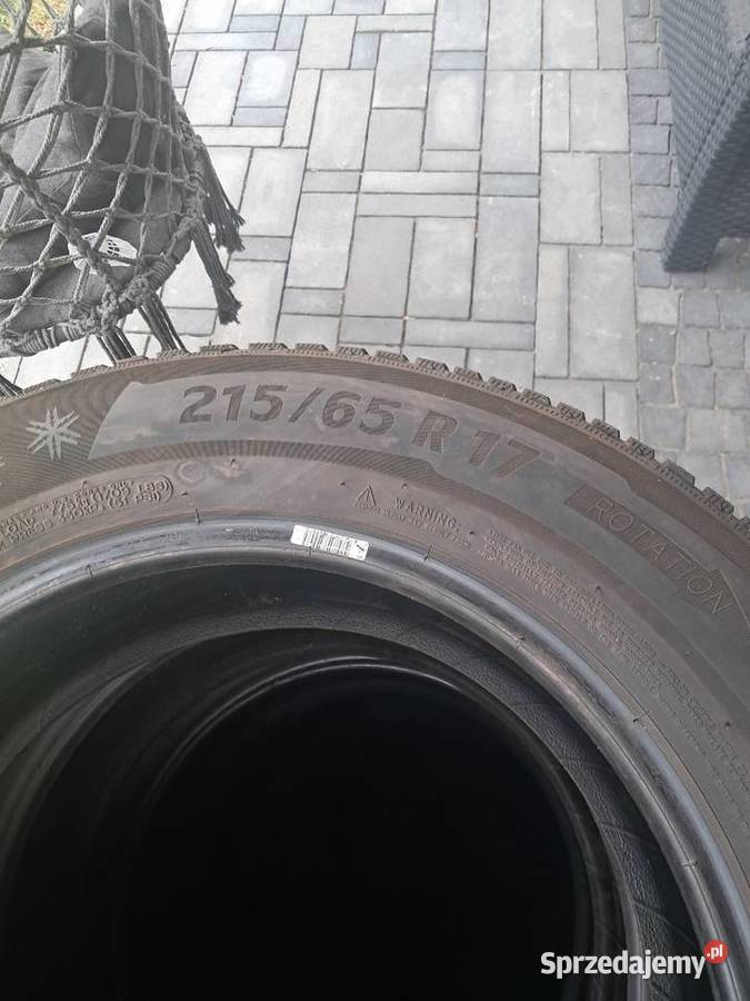 Opony zimowe 17 Michelin 21565 R17 65 Samochodowe Słomniki