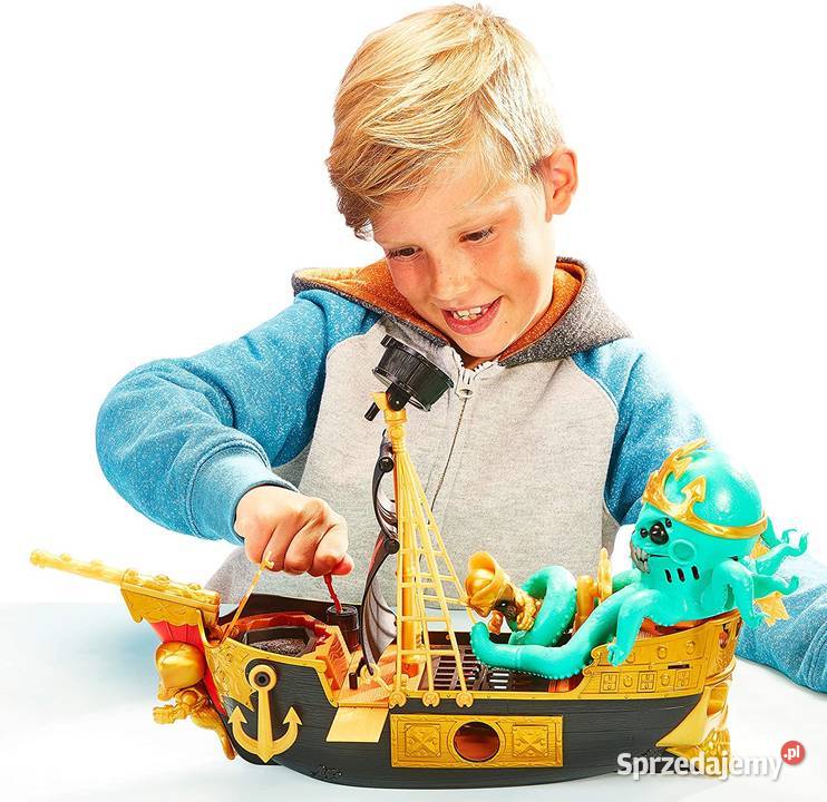 TREASURE X Statek Piracki Prawdziwe ZŁOTO GOLD Mogilany