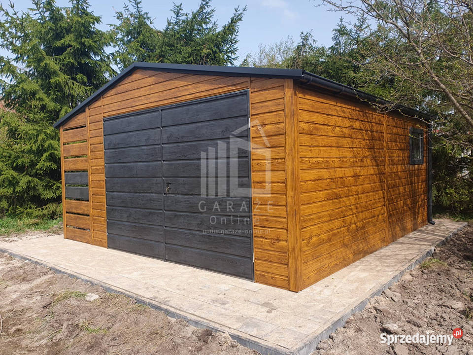 Domek Ogrodowy Schowek Garaż 4x5 wiata 1x5 okno samodzielny Bydgoszcz