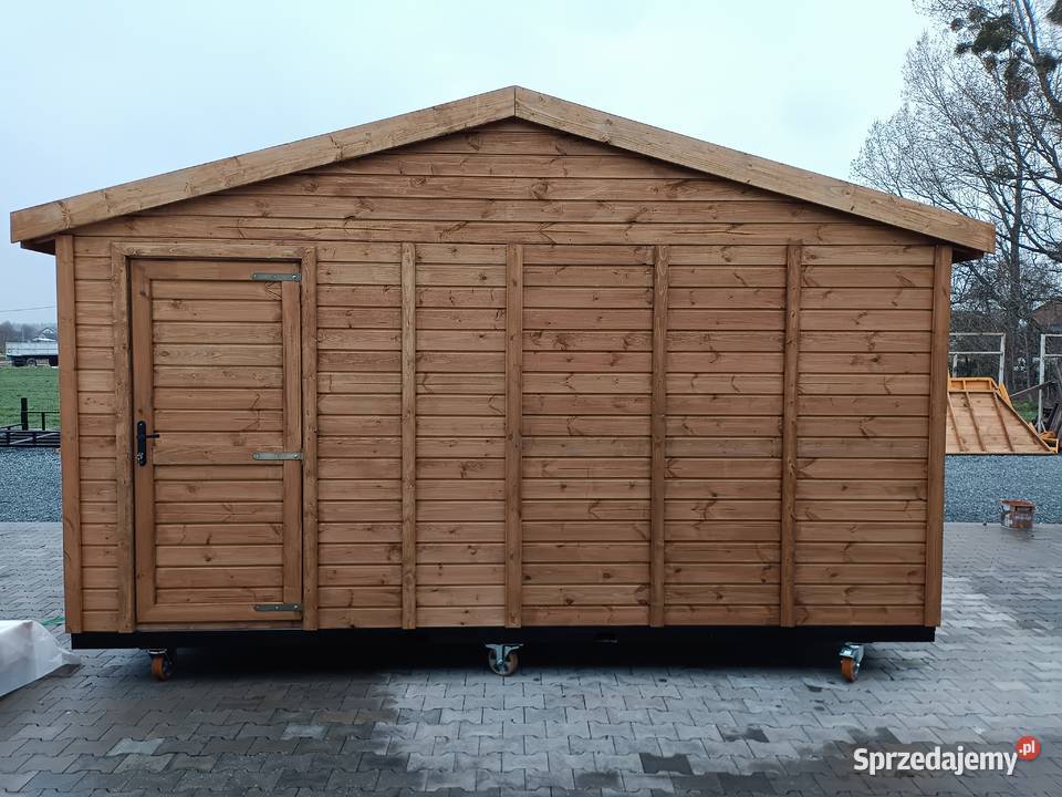 domek handlowy mobilny koła stragan kiosk Julianpol