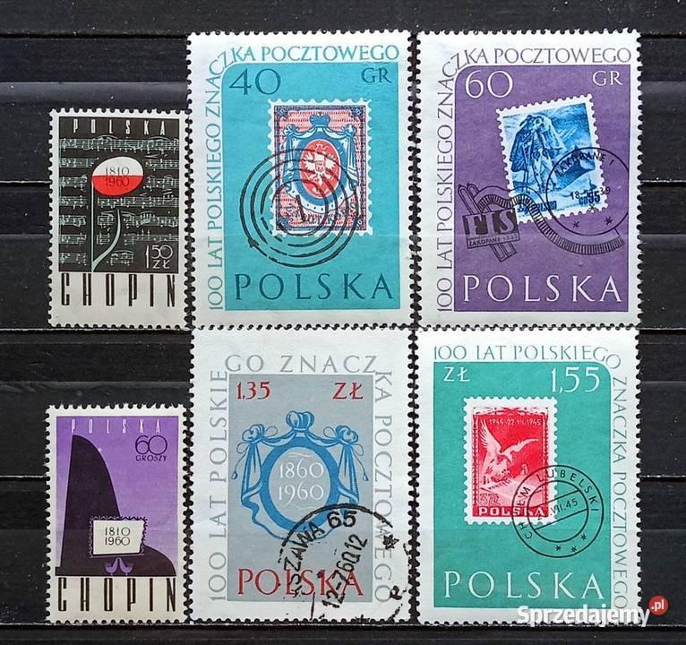L Znaczki polskie 1960 I kwartał łódzkie Leźnica Wielka-Osiedle