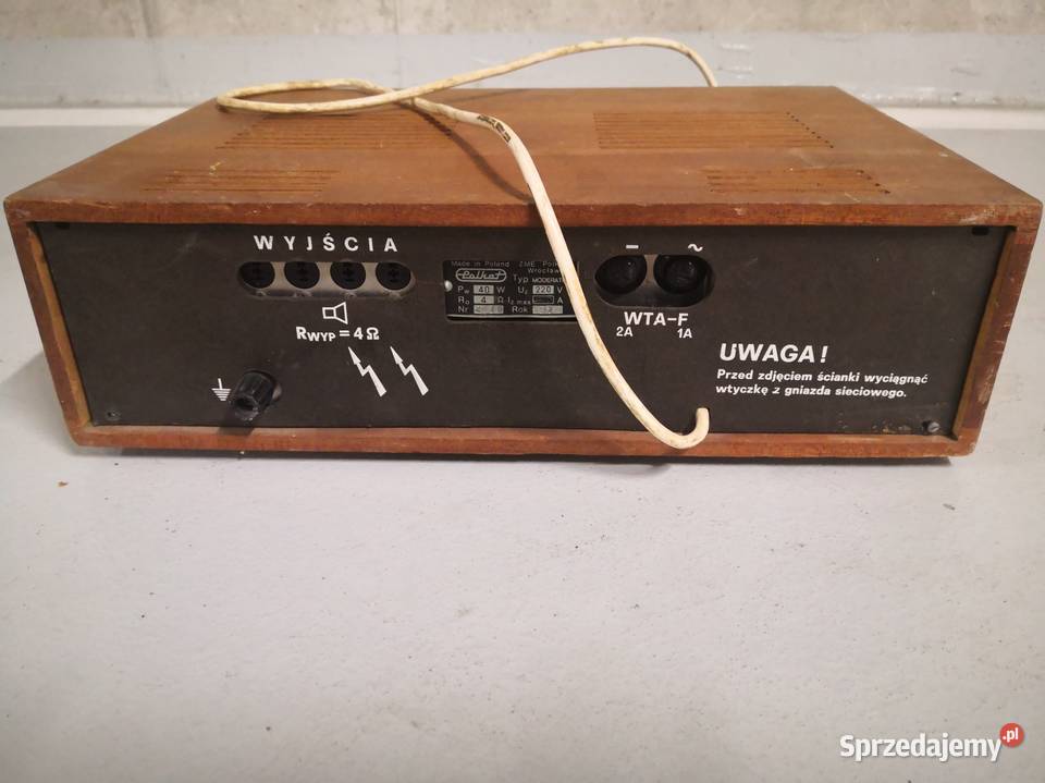 Wzmacniacz unikat z 1974 Polkat MODERATO 302 Rzeszów