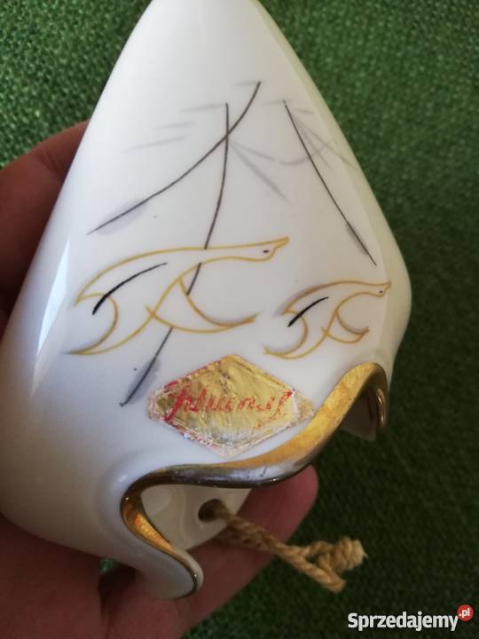 Porcelanowa ozdoba zawieszka Ropa