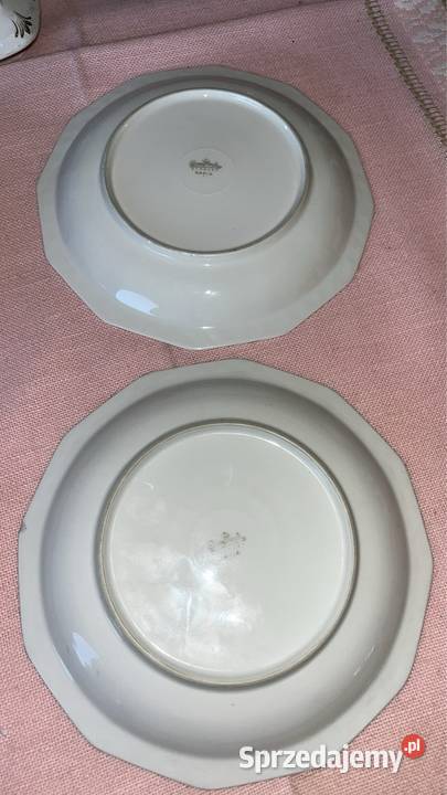 Biała Maria talerz Rosenthal Germany 12 kątne Gdańsk