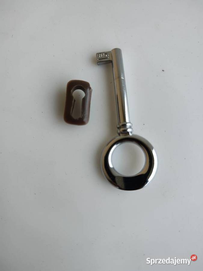 Klucz piórowy z szyldem do zamka uniwersalny