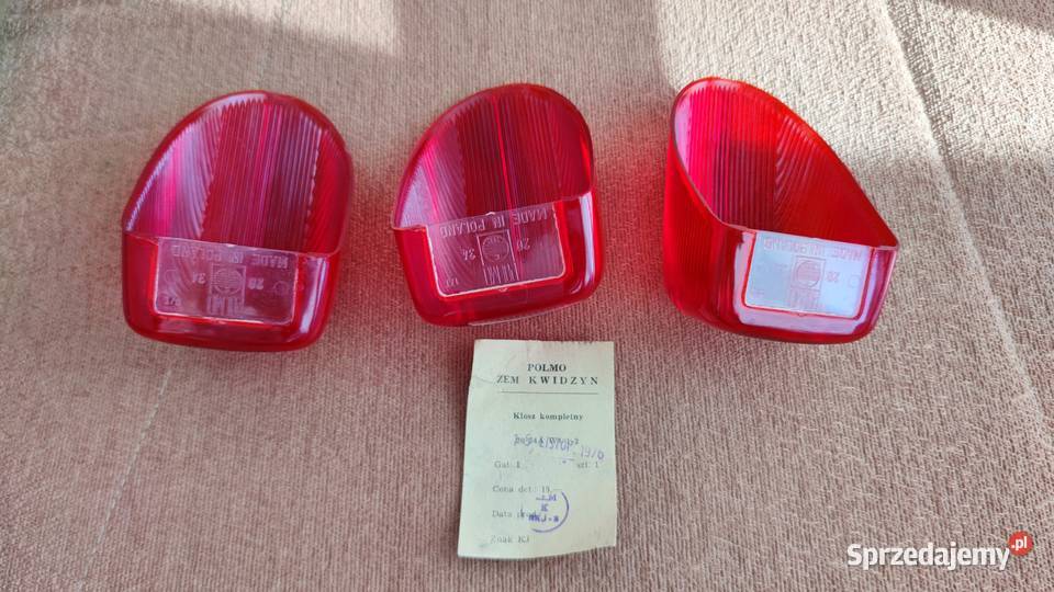Klosz lampa wsk wfm shl junak nowy POLMO Klosze