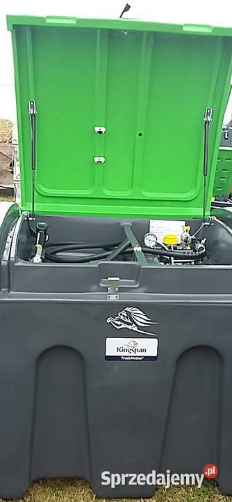 Mobilny zbiornik ON 900 l Pompa 230V 50lmin lubuskie Zielona Góra