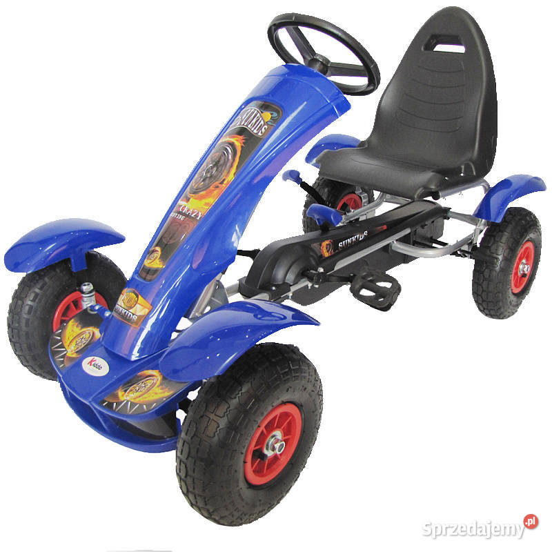 BAWIBUS pojazd WIELKI GOKART NA PEDAŁY pompowane śląskie Myszków
