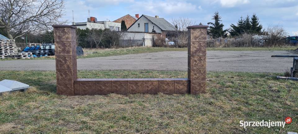 Ala klinkier słupki murki ogrodzenia imitacja Wrocław