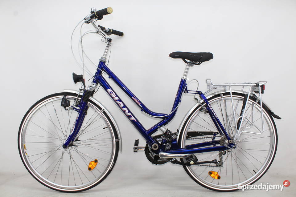 Amortyzowany ALU rower damski GIANT 21 biegów Rowery i akcesoria Milicz