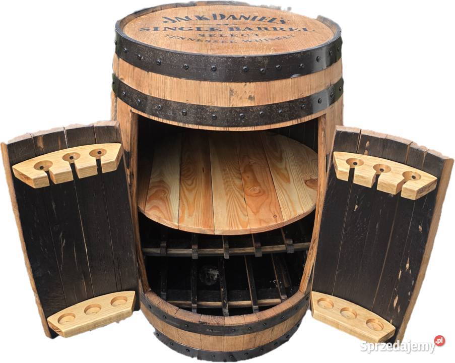 Barek w stylu loftowym z dębowej beczki winie pomorskie Tczew