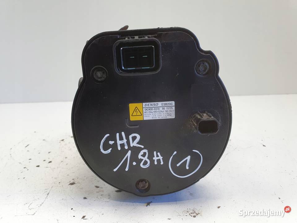 SPRĘŻARKA KLIMATYZACJI Toyota CHR 18 Hybrid osobowe lubelskie Chełm