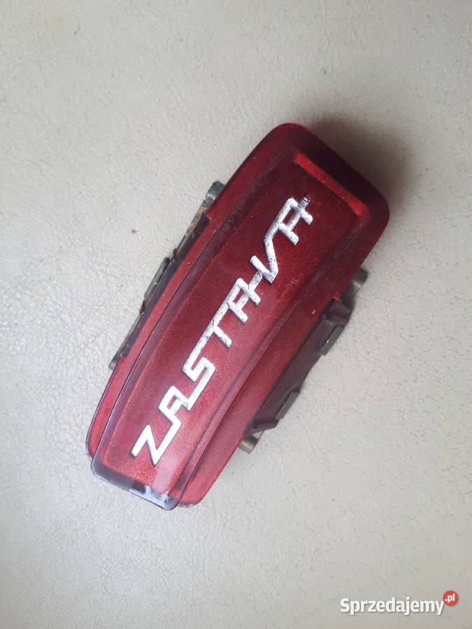 Zastava 1100 napis z kierownicy