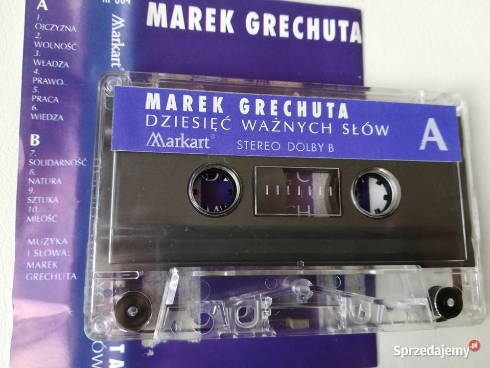 Marek Grechuta Dziesięć ważnych słów 1993 Kędzierzyn-Koźle
