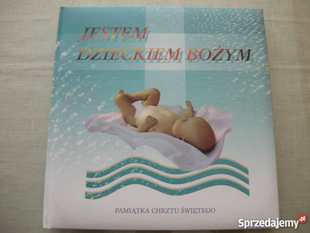 NOWA Pamiątka Chrztu świętego wysyłka twarda