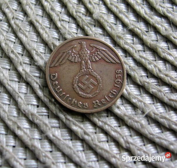 Niemcy 1 Reichspfennig 1938r A wielkopolskie sprzedam