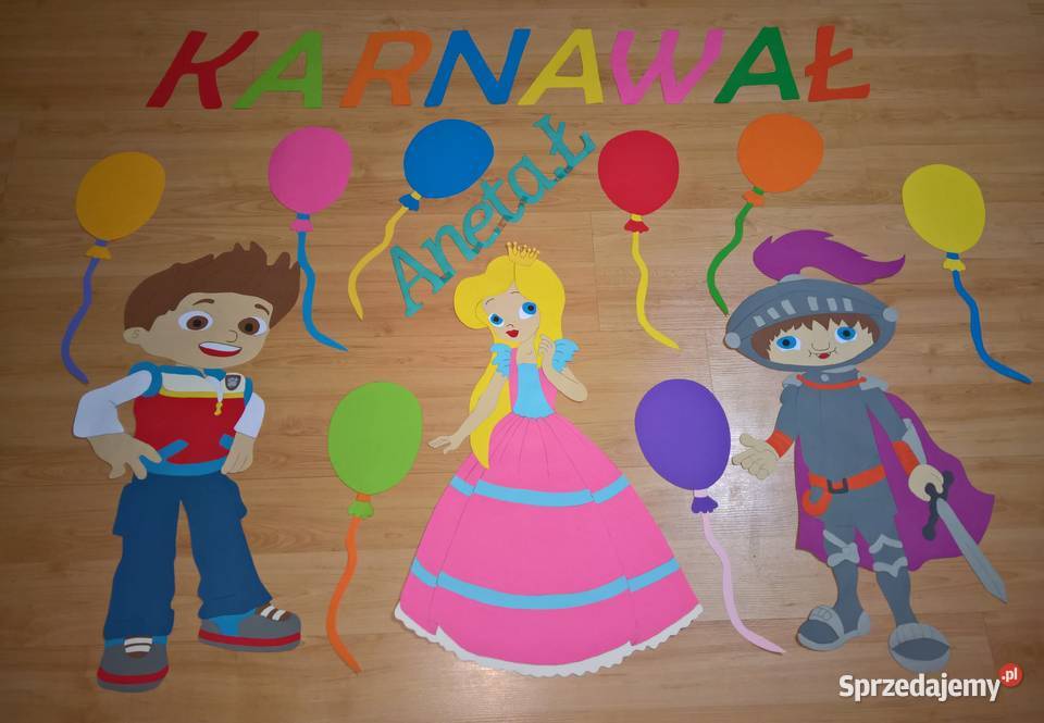 Dekoracje na Karnawał z brystolu 504 102 444 Garwolin