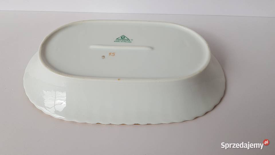 Porcelanowy półmisek salaterka owalna Iwona Dąbrowa Górnicza sprzedam